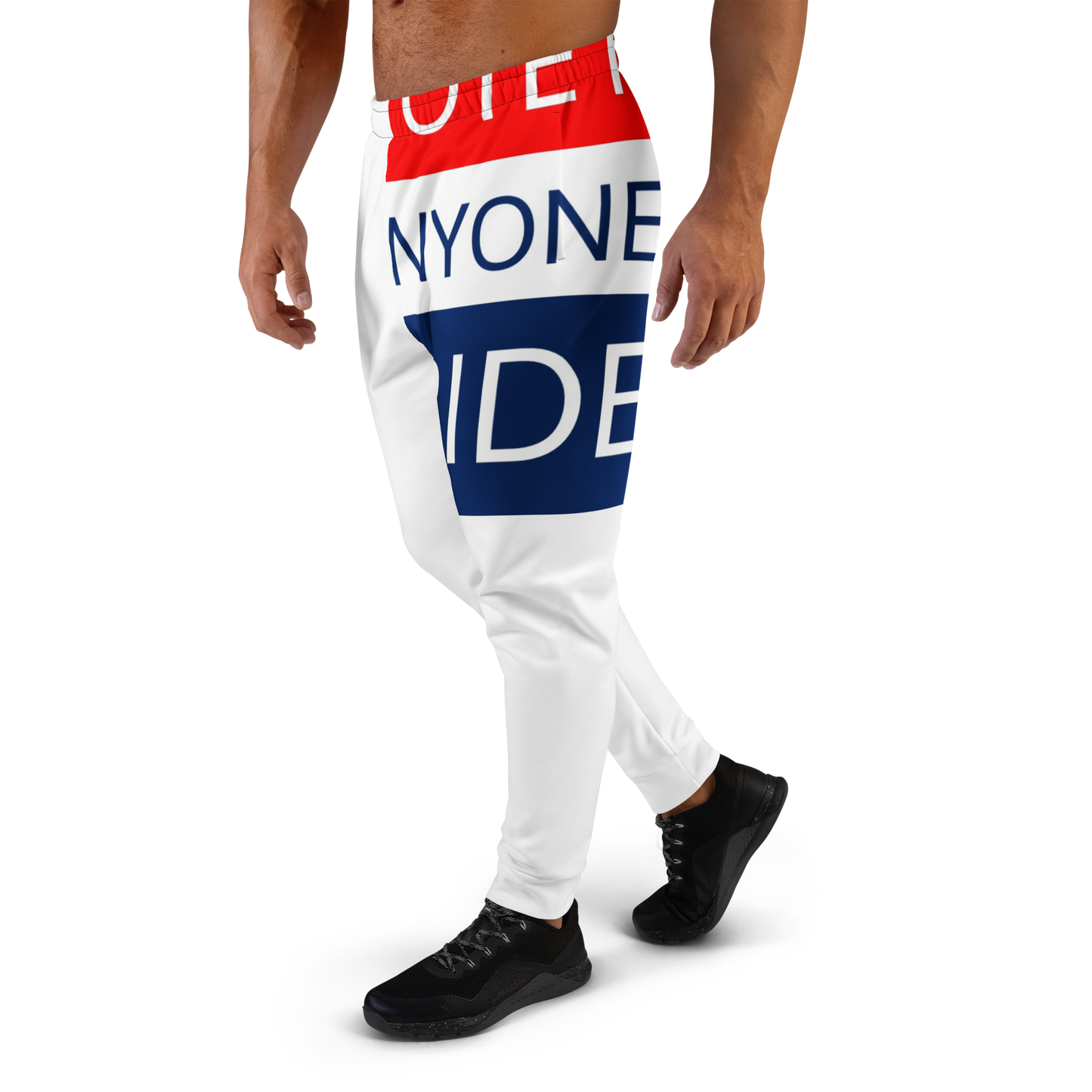 Vote for Anyone but Biden | All-Over Print Recycled Men’s Joggers | All-Over Print Recycled Men’s Joggers