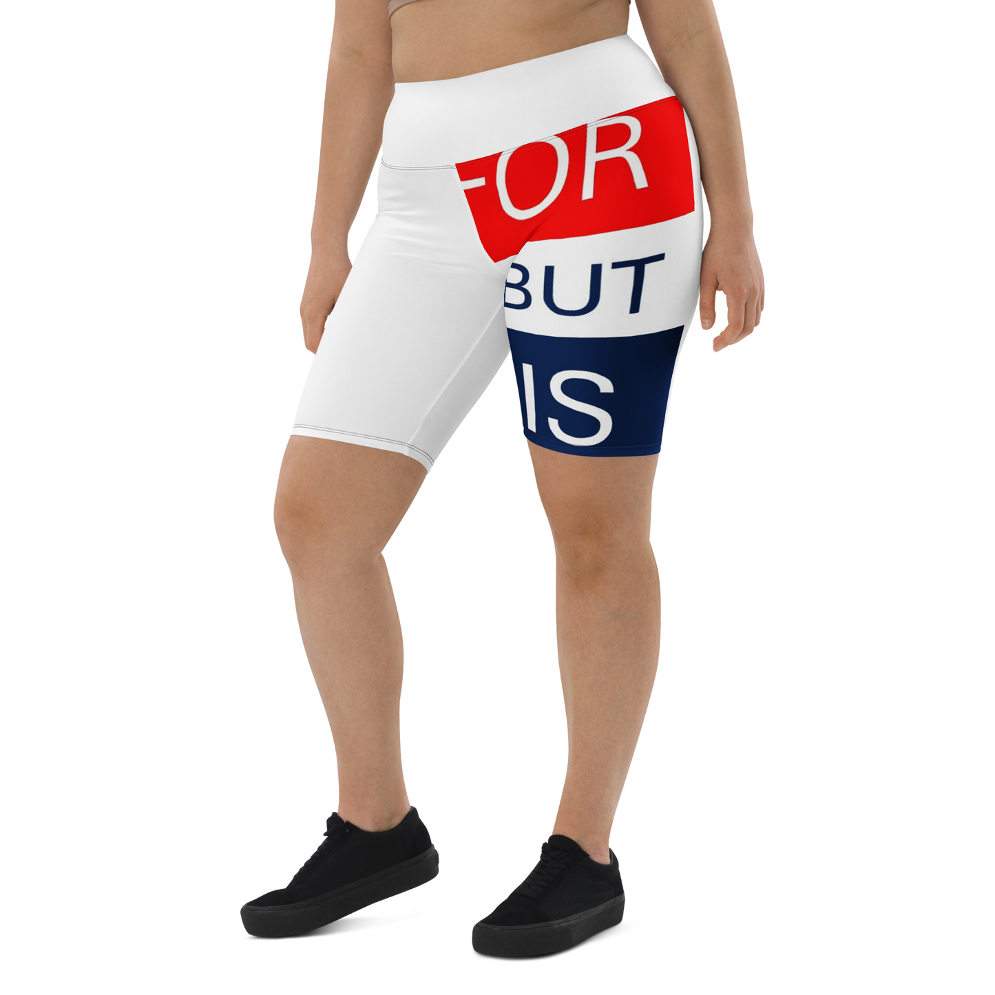 Vote for Anyone but Harris | All-Over Print Biker Shorts | All-Over Print Biker Shorts