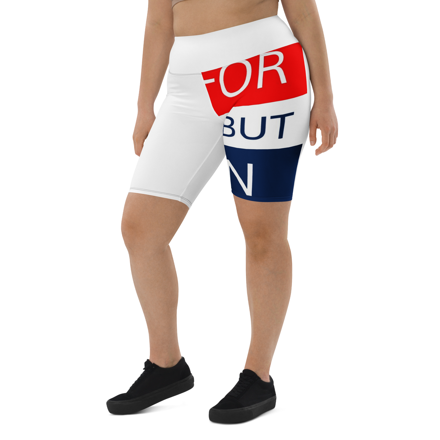 Vote for Anyone but Biden | All-Over Print Biker Shorts | All-Over Print Biker Shorts